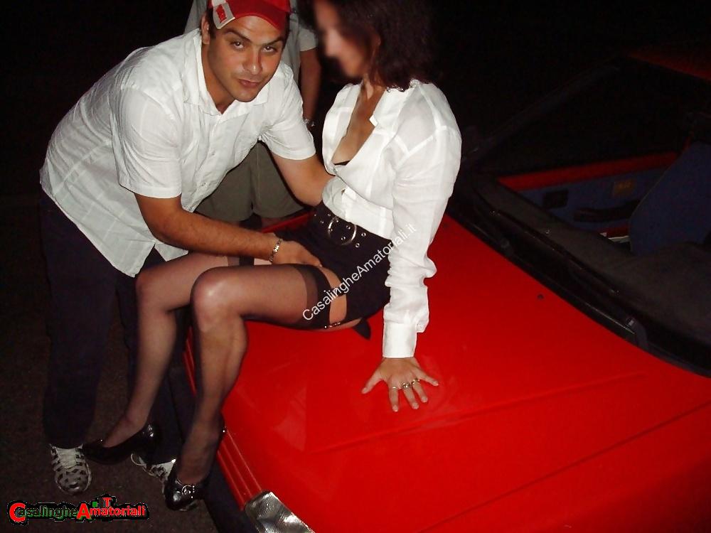 moglie carsex su macchina